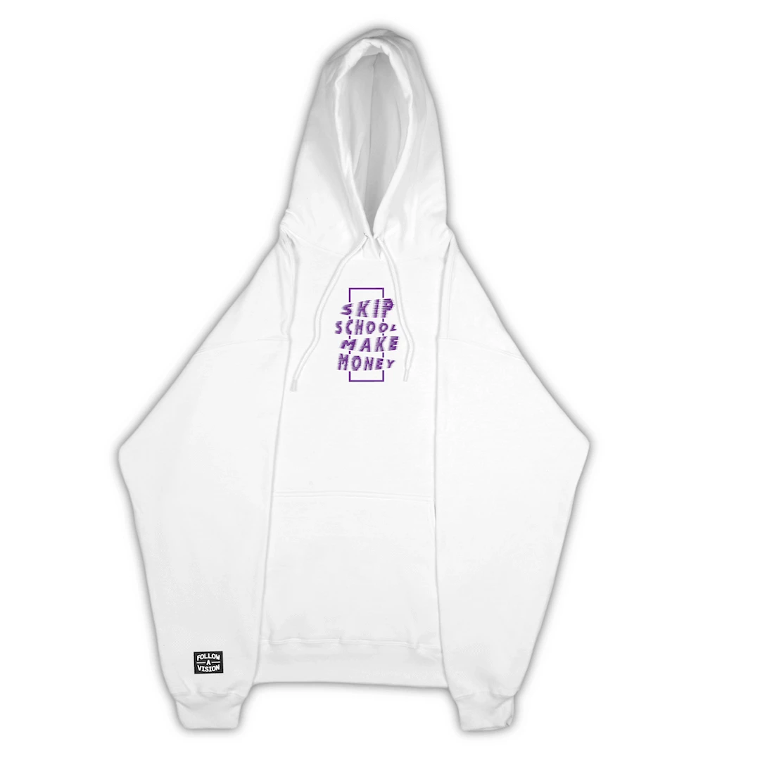 'LEANSTAIN' HOODIE - SkipSchoolMakeMoney